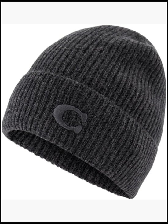 Wool Blend Cashmere Beanie, Reversible, Adjustable main image 4
